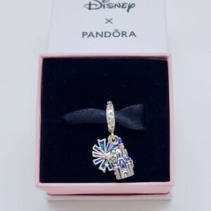 Pandora Disney Parks Castle and Fireworks Charm